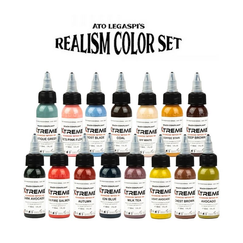 Kit Xtreme Ink Realism Color 30ML