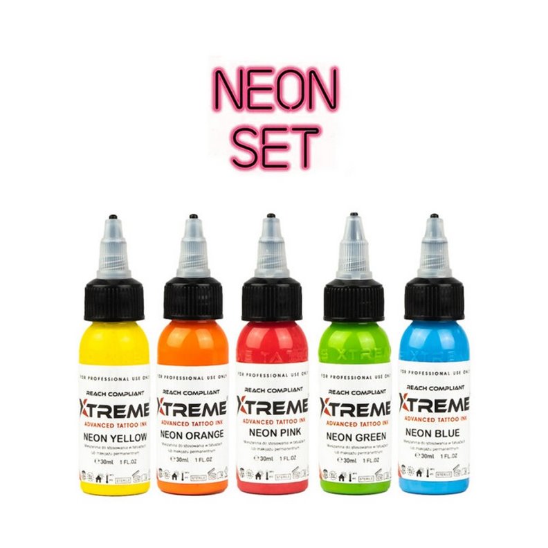 Xtreme Ink Neon Set 30ML