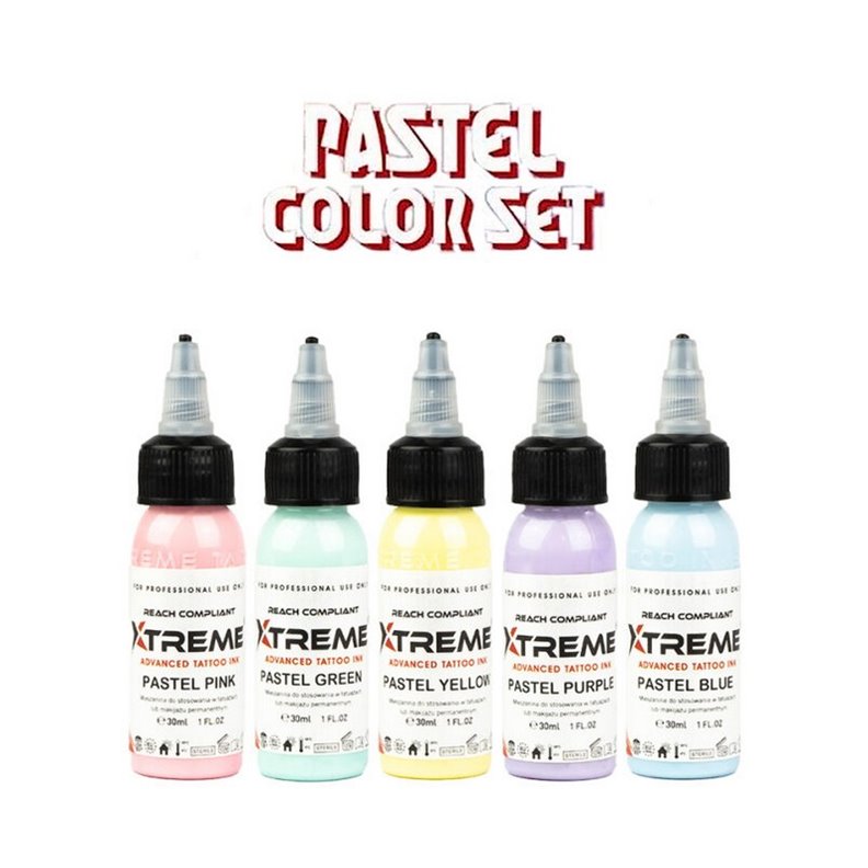 Set di colori pastello Xtreme Ink 30ML