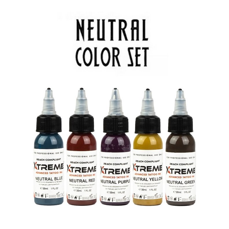 Set di colori neutri Xtreme Ink 30ML