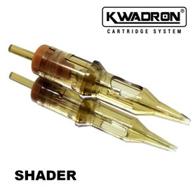 KWADRON Cartucce shader long taper da 20 per tatuaggio