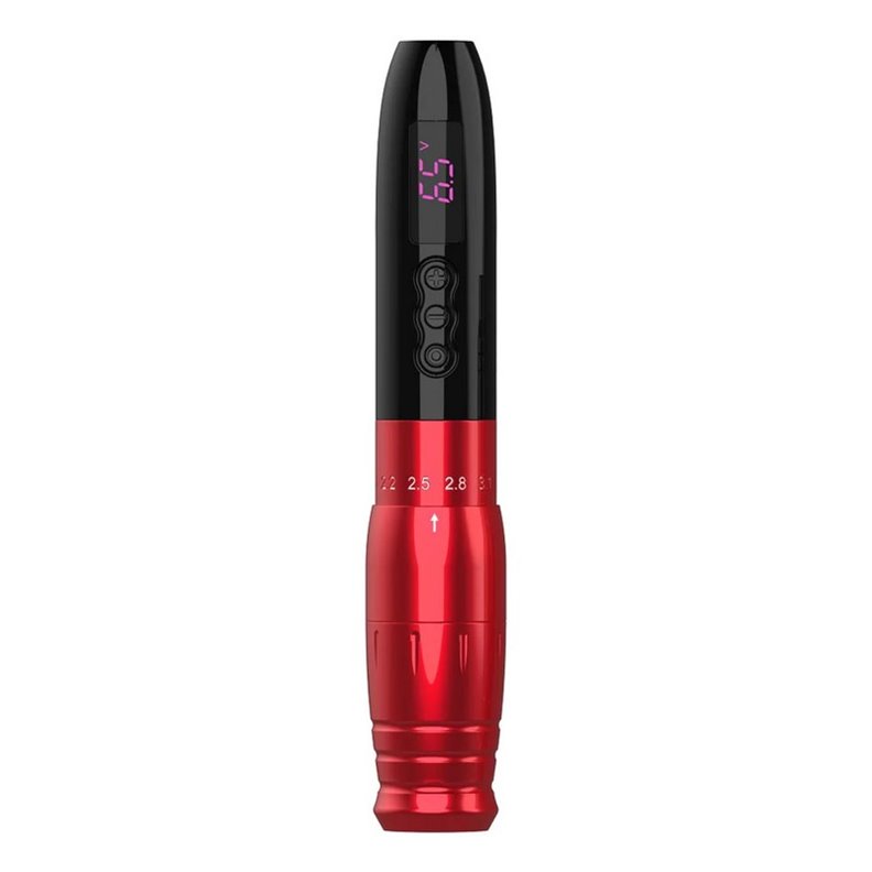 Macchina per tatuaggi a penna - EZ Lola Air Pro - Rosso