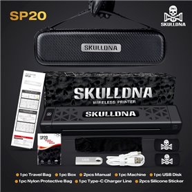 SKULLDNA Confezione termocopiatrice Bluetooth per tatuaggi