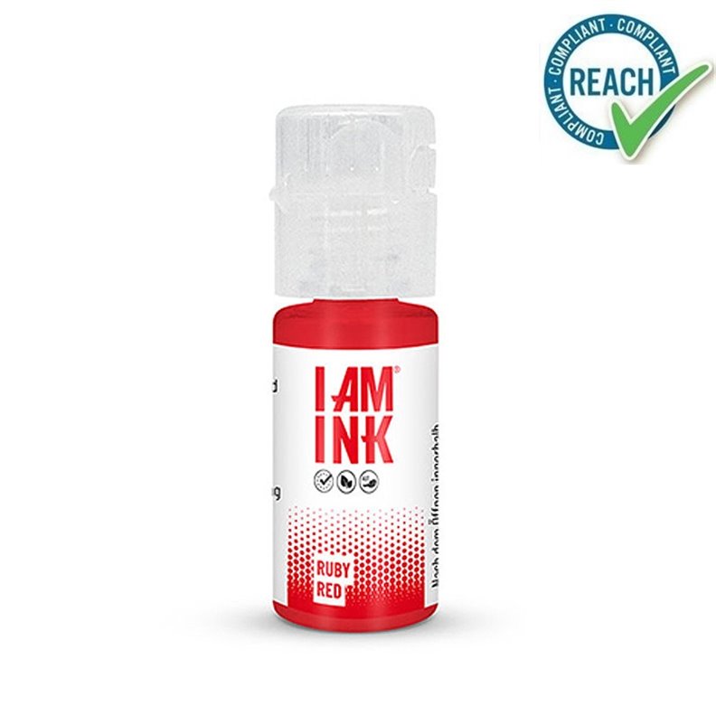 I AM INK Inchiostro - Rosso rubino - 10 ml