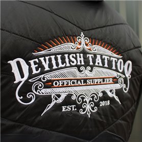 Logo Devilish Tattoo Piumino senza maniche