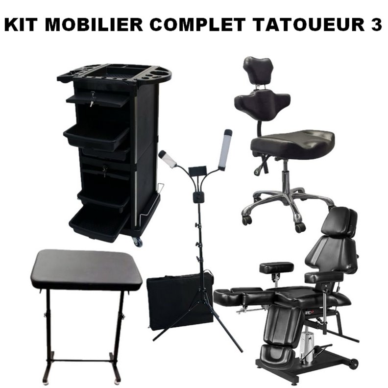 Kit completo di mobili per tatuaggi 3