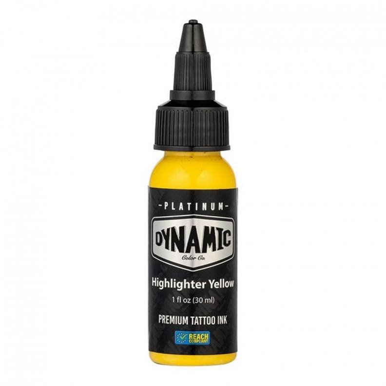 Inchiostro Dinamico Platinum - Evidenziatore giallo 30ml