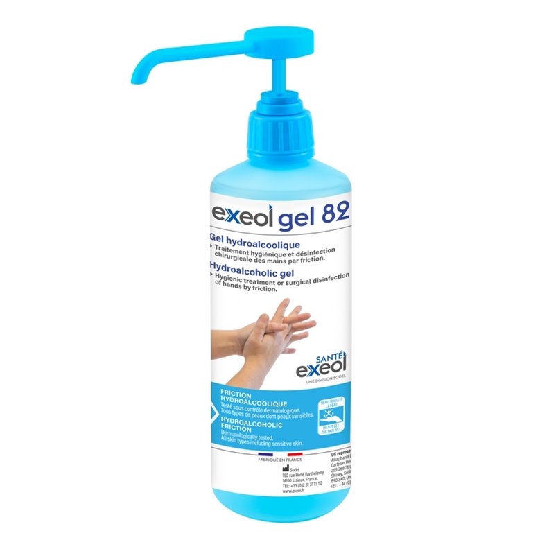 Exeol Gel 82 gel idroalcolico - 500ml