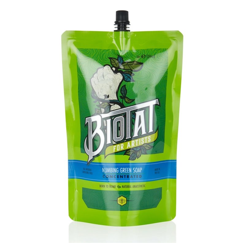 Ricarica di Sapone Verde Intorpellente Concentrato BIOTAT