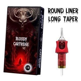 Cartucce Bloody V2 a canna tonda - cono lungo