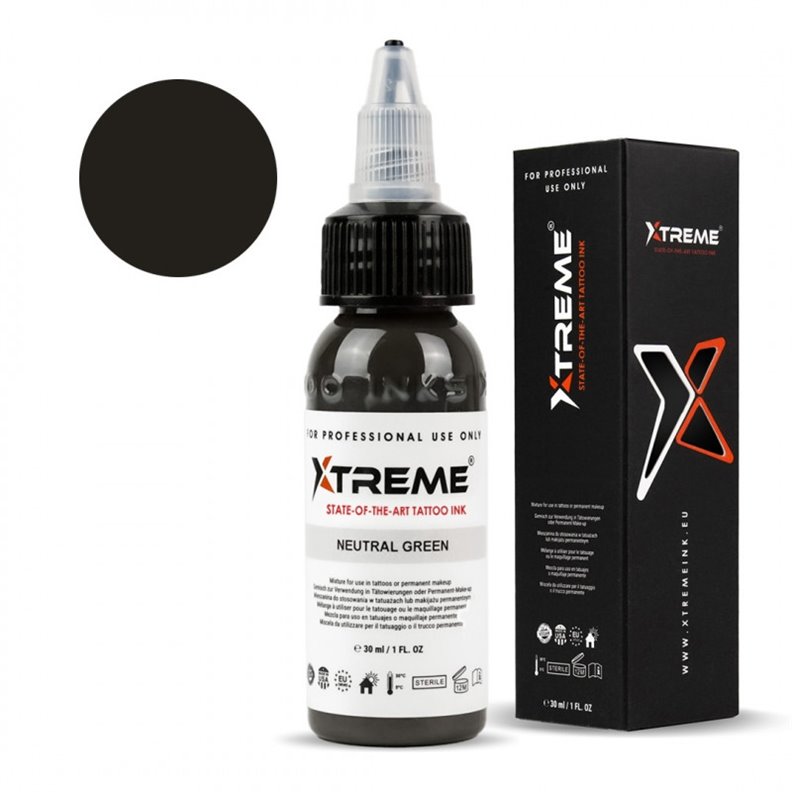 Inchiostro Xtreme Verde neutro 30ML