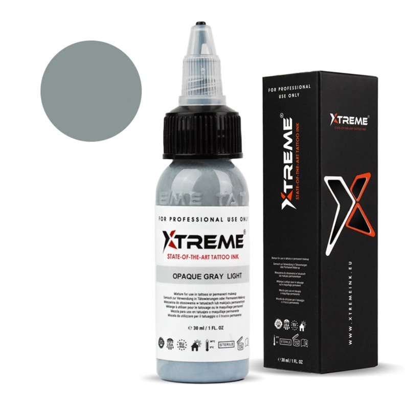 Inchiostro Xtreme Grigio opaco chiaro 30ML Inchiostro Xtreme Grigio opaco chiaro 30ML