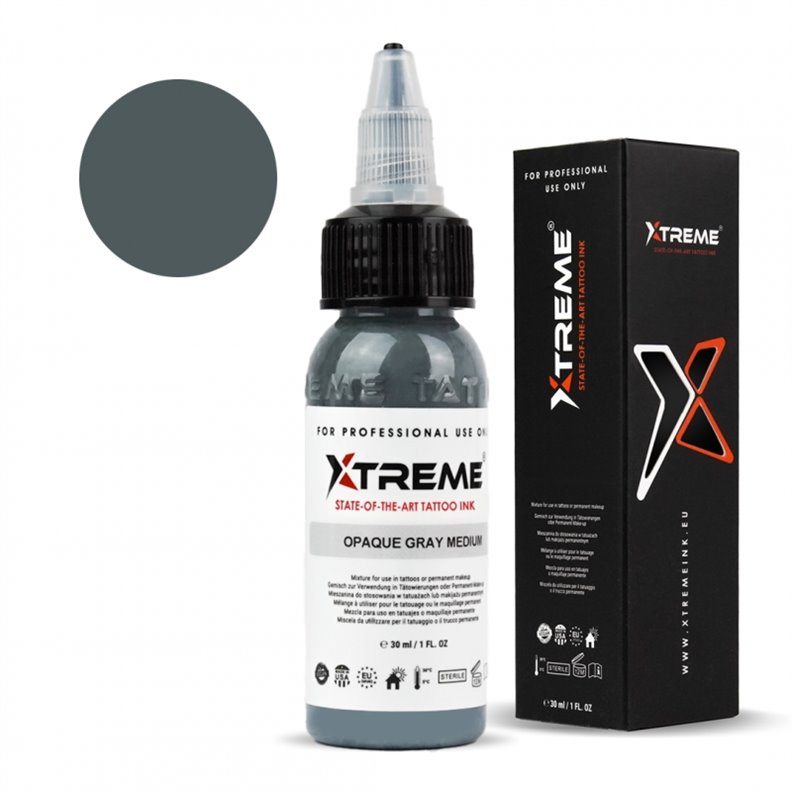 Inchiostro Xtreme Grigio Opaco Medio 30ML