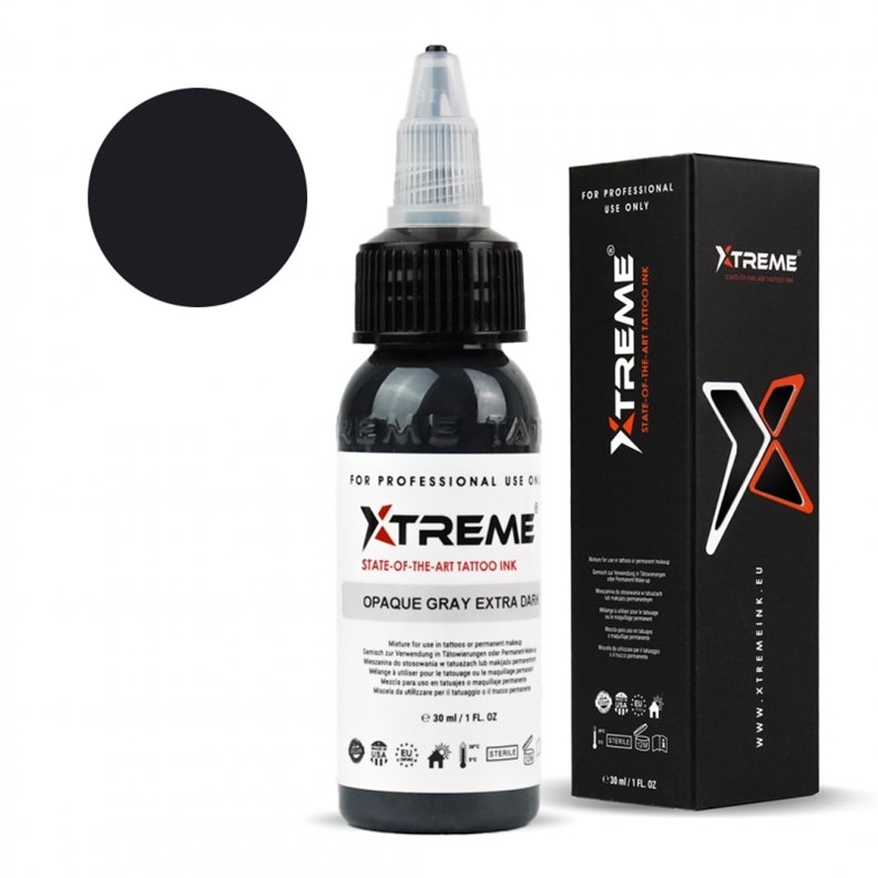 Inchiostro Xtreme Grigio Opaco Extra Scuro 30ML