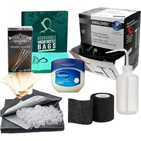 Kit di materiali di consumo per apprendisti - Tatuaggio diabolico