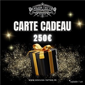 250 carte regalo