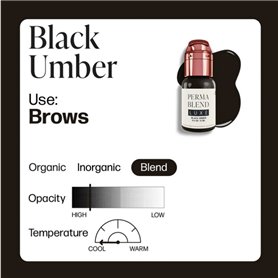 PERMA BLEND Inchiostro LUXE Nero Umber 15ml