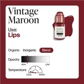 PERMA BLEND Inchiostro LUXE Vintage Maroon 15ml