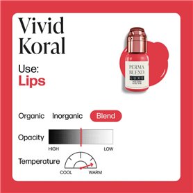 PERMA BLEND Inchiostro LUXE Vivid Koral 15ml