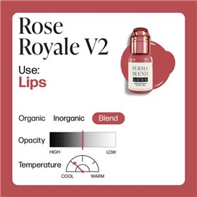 PERMA BLEND Inchiostro LUXE Rose Royale V2 15ml