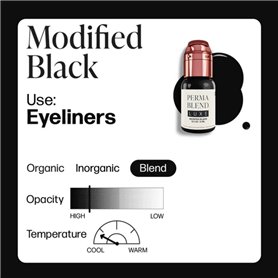 PERMA BLEND Inchiostro LUXE nero modificato 15ml