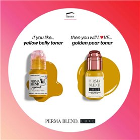 Tabella comparativa dei colori Golden Pear Toner 15ml