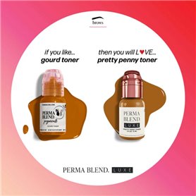 Tabella comparativa dei colori Pretty Penny Toner 15ml