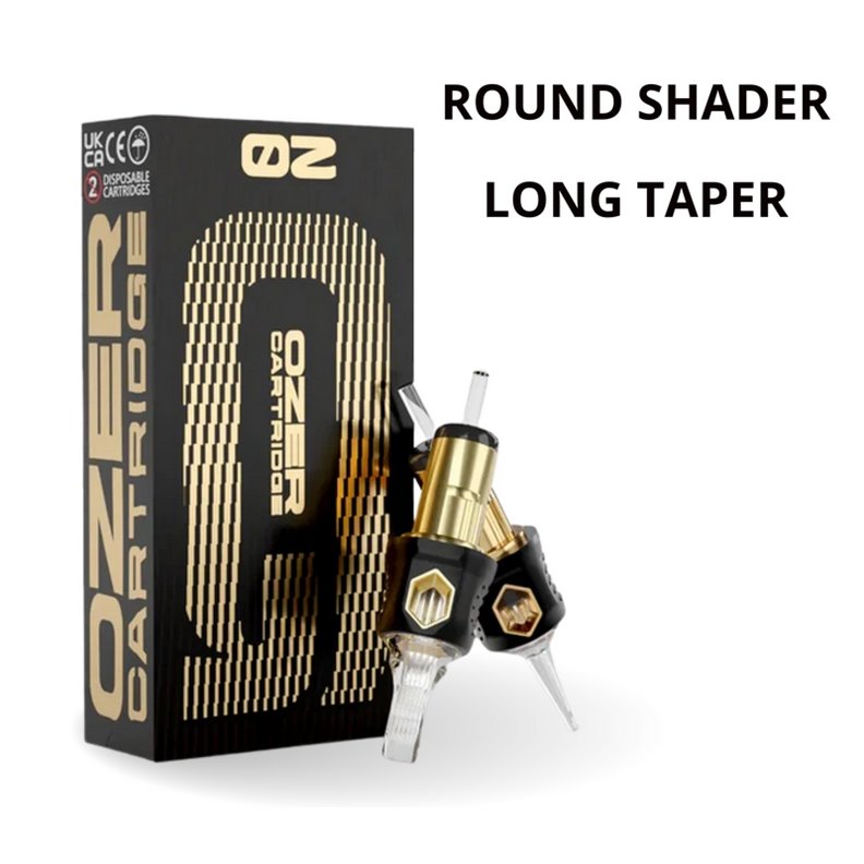 OZER Cartucce Round Shader - Conicità lunga