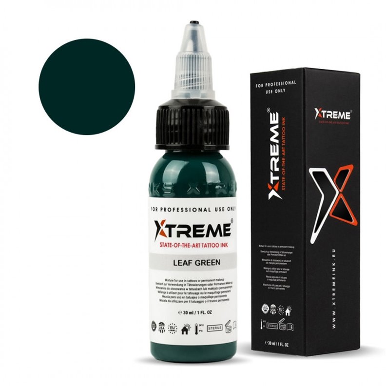 Inchiostro Xtreme Verde Foglia 30ML Inchiostro Xtreme Verde Foglia 30ML