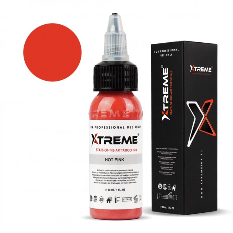 Inchiostro Xtreme Rosa Caldo 30ML Inchiostro Xtreme Rosa Caldo 30ML