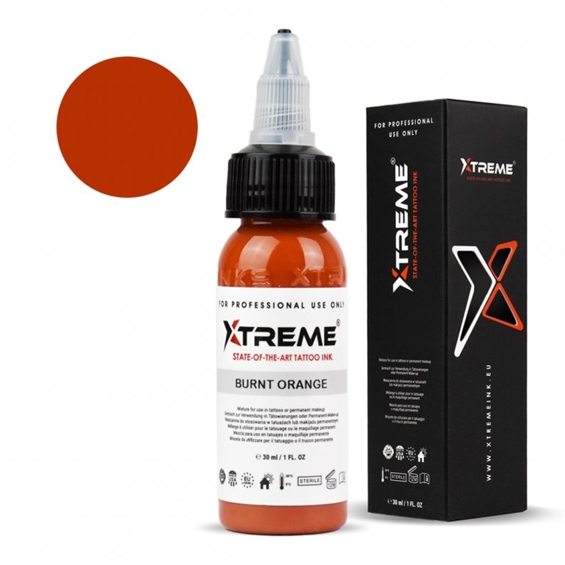 Inchiostro Xtreme Arancione Bruciato 30ML Inchiostro Xtreme Arancione Bruciato 30ML
