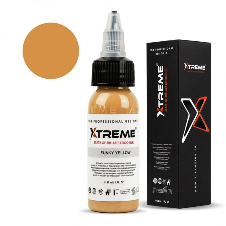 Xtreme Ink Funky Yellow 30ML