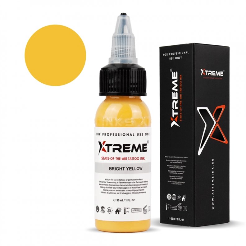 Inchiostro Xtreme Giallo brillante 30ML Inchiostro Xtreme Giallo brillante 30ML