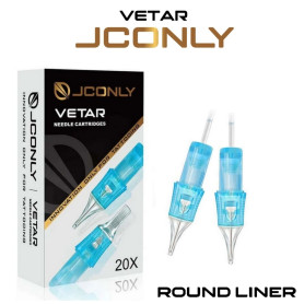 Cartouches JC ONLY Vetar Round Liner - Long Taper