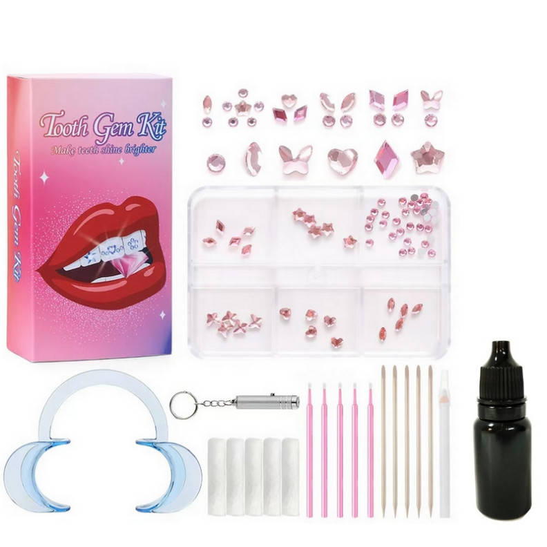 Kit Strass Dentaire - Pastel Pink Kit Strass Dentaire - Pastel Pink