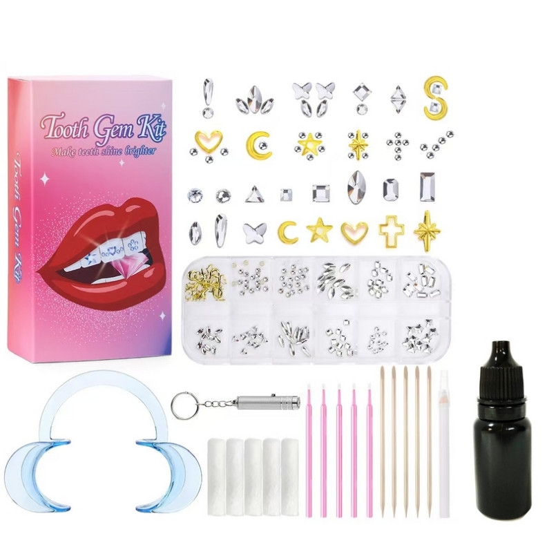 Kit Strass Dentaire - Silver / Gold Kit Strass Dentaire - Silver / Gold