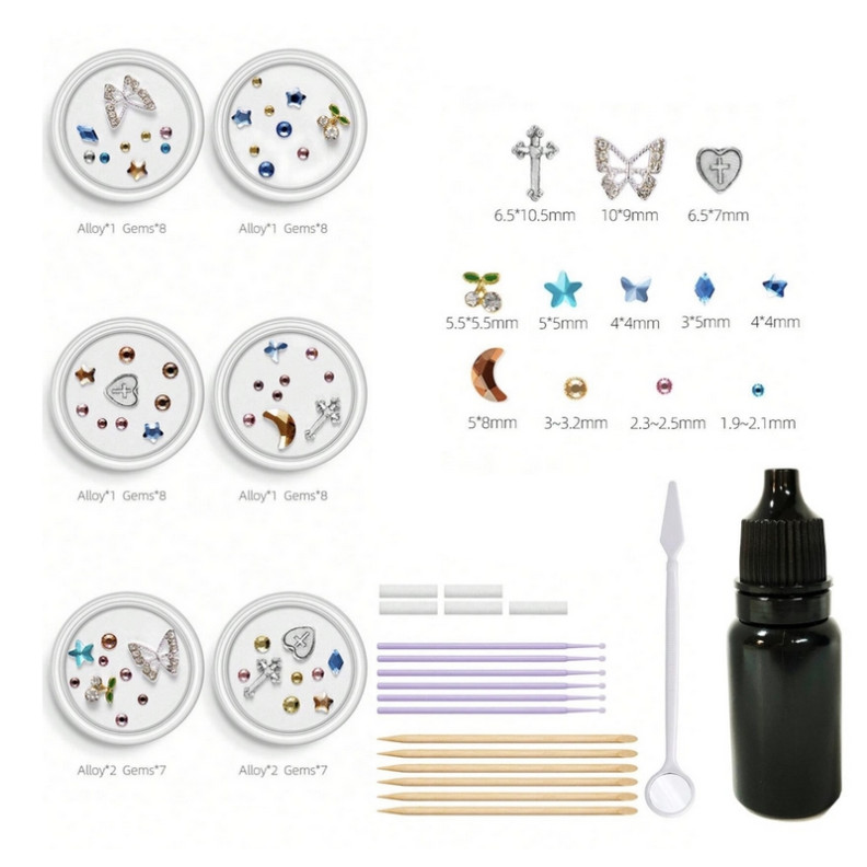 Kit Strass Dentaire - Fantaisie 4 Kit Strass Dentaire - Fantaisie 4