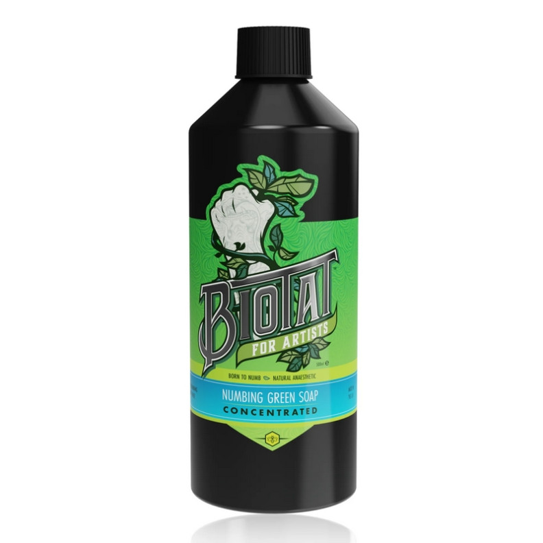 Numbing Green Soap Concentrated BIOTAT - 500ml Numbing Green Soap Concentrated BIOTAT - 500ml