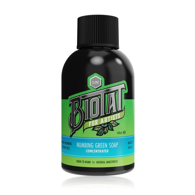 Numbing Green Soap Concentrated BIOTAT 100ml Numbing Green Soap Concentrated BIOTAT 100ml