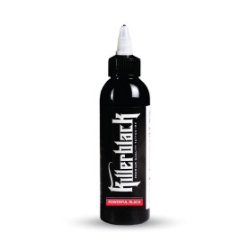 Inchiostro KILLERBLACK TATTOO INK - Powerful Black 150ml