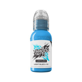WORLD FAMOUS Inchiostro Limitless Light Blue 2- V2 - 30ML