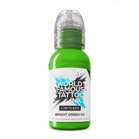 WORLD FAMOUS Inchiostro Limitless Bright Green V2 30ML