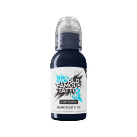 WORLD FAMOUS Inchiostro Limitless Dark Blue - V2 30ML