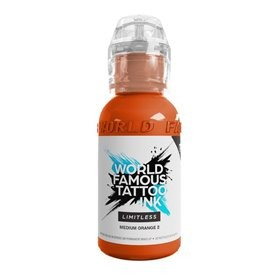 WORLD FAMOUS Inchiostro Limitless Medium Orange 2 - 30ML