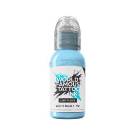 WORLD FAMOUS Inchiostro Limitless Light Blue 1- V2 - 30ML