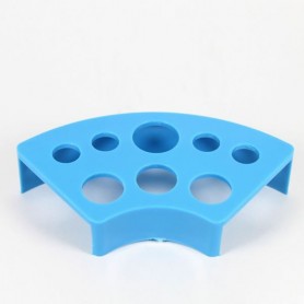 bicchiere di plastica blu per inchiostro per tatuaggi