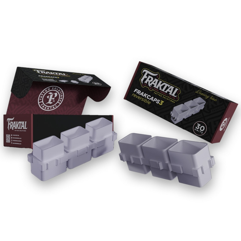 Cups d’encre réversibles FRAKCAPS3 – Lot de 30
