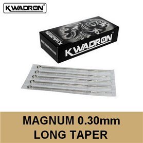 KWADRON Aghi Magnum 0,30 mm a conicità lunga