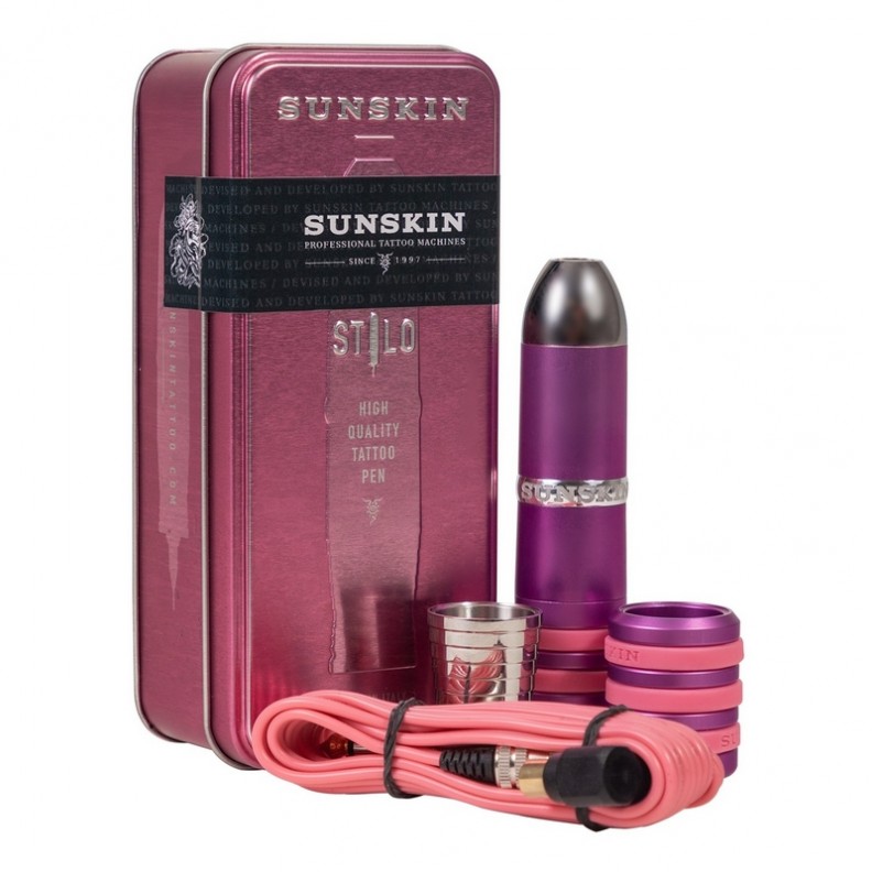 SUNSKIN Macchina per tatuaggiPenna Stilo - Rosa satinato