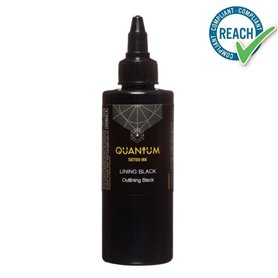 QUANTUM Ink Lining Inchiostro nero per tatuaggi 120ml